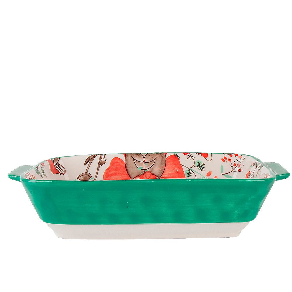 Блюдо для запекания "Kawaii Forest.Rabbit" 22*12,5*5см. v=600мл. (фарфор) (min9) (транспортная упако