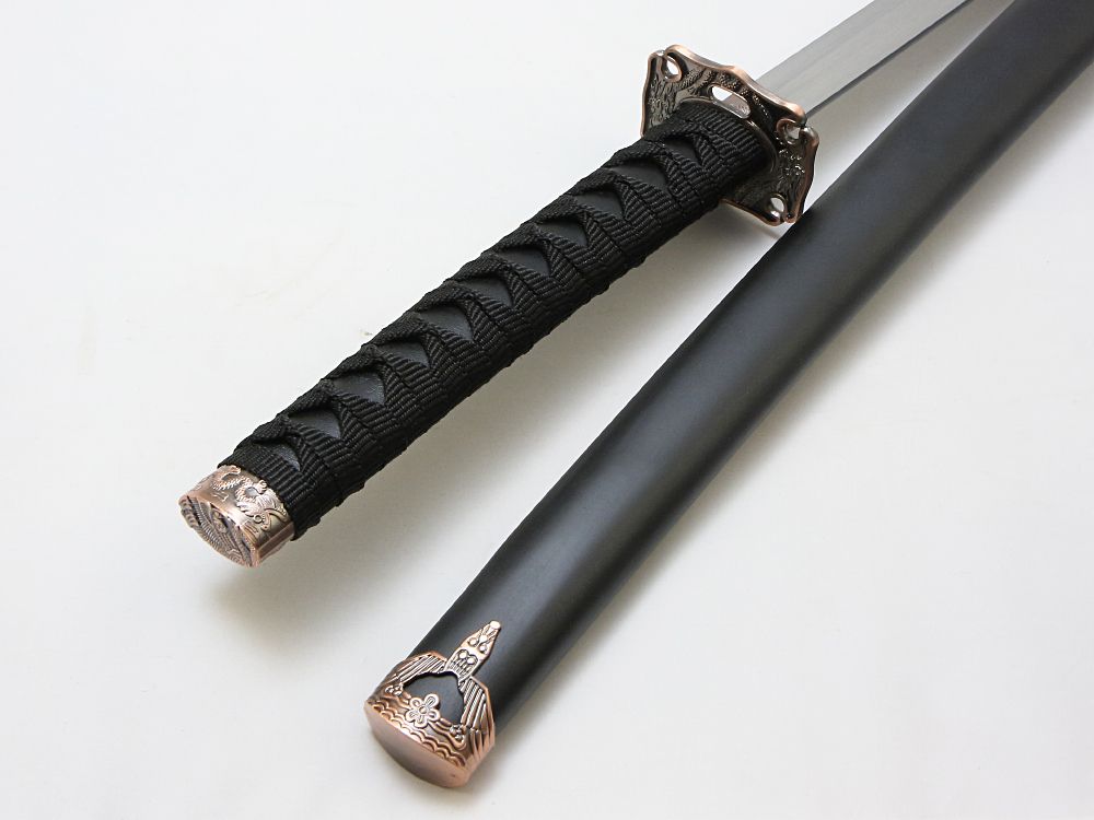 Armas Del Mundo Меч самурайский. Ножны черные, цуба медная
