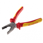 KING TONY (6116-07A) Пассатижи комбинированные 185 мм, диэлектрические