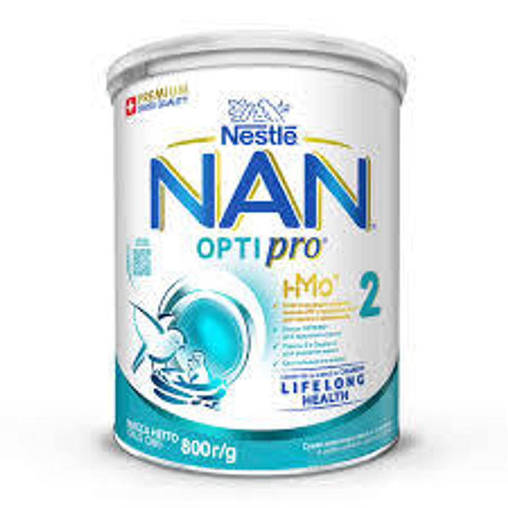 NAN OPTIPRO 2 800 г — молочная смесь для детей от 6 до 12 месяцев