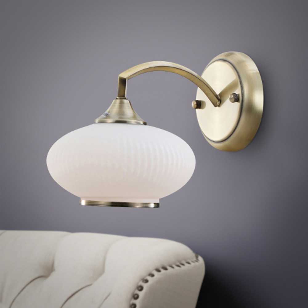 Бра светильник Rivoli   2077-401 настенный 1 х Е27 60 Вт классика