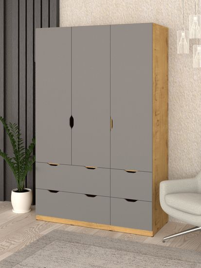 дуб бунратти / вулканический серый