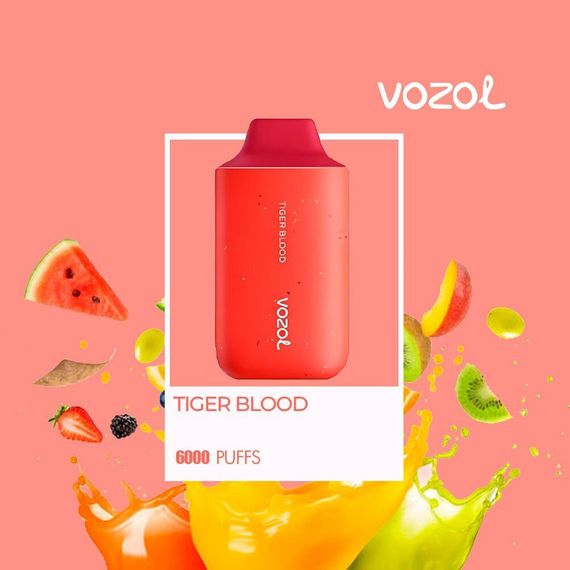 VOZOL STAR 6000 - Tiger Blood (5% nic)