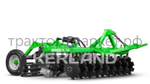 Борона дисковая, прицепная Kerland | Керланд PRO 2700 (2,7 м)