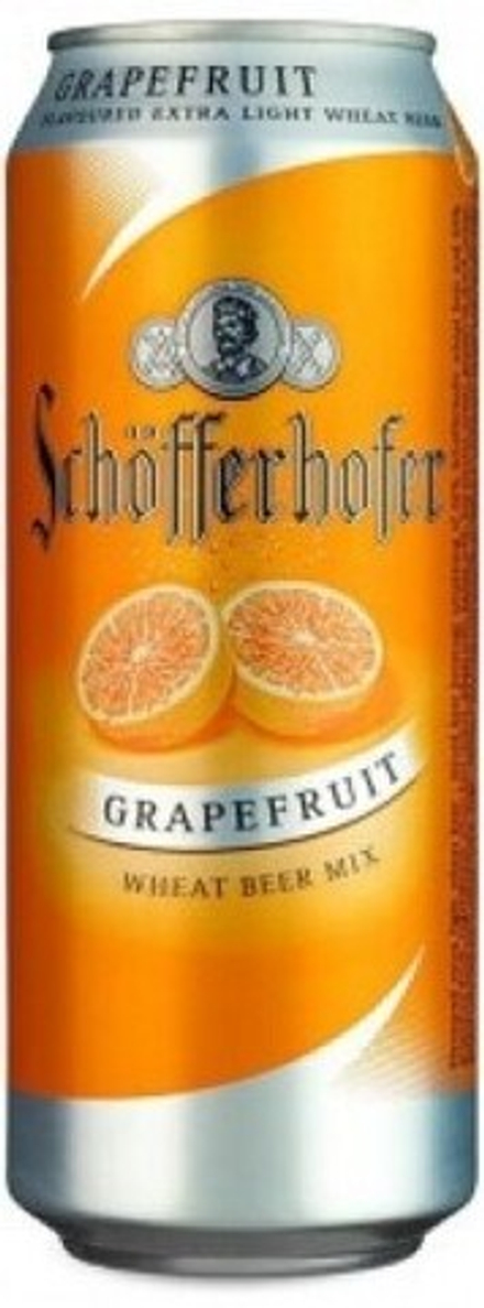 Пиво Шофферхоффер Грейпфрут / Schofferhofer Grapefruit 0.5 - банка