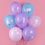 Шар (12''/30 см) С Днем Рождения, Дочка!, Ассорти, пастель, 5 ст, 25 шт.