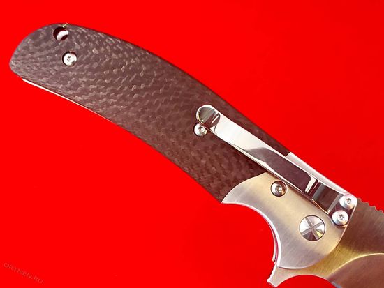 Складной нож Steelclaw Резервист c клинком из стали D2, рукоять карбон