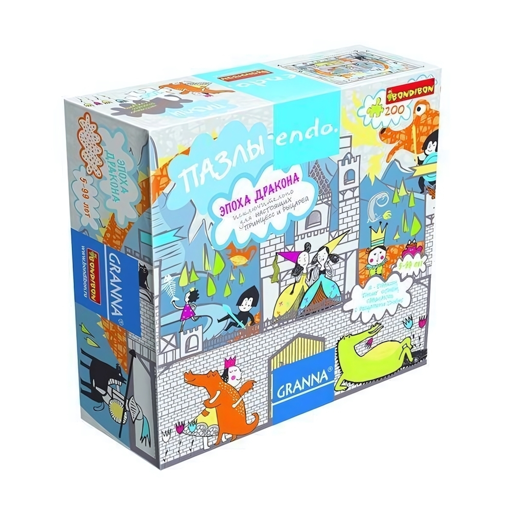 Пазл 200эл. "Эпоха дракона" (Bondibon)