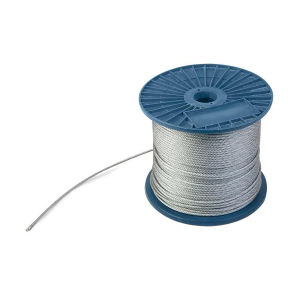 Трос DIN3055 M1,5мм (бухта 200м)