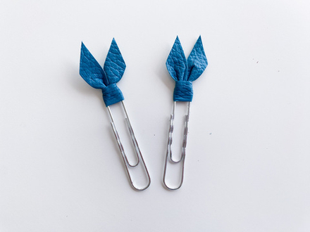 Декоративные скрепки-закладки