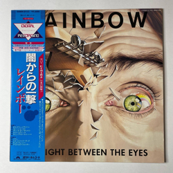 Винтажная виниловая пластинка LP Rainbow Straight Between The Eyes (Japan 1982) (Obi) Tite Squeeze 28MM 0152