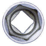 KING TONY (433524M) Головка торцевая стандартная шестигранная 1/2", 24 мм