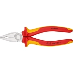 Плоскогубцы комбинированные хромированные 200 мм Knipex 03 06 200