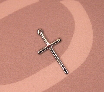 Подвеска крест 26х13 мм