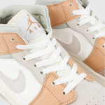 кроссовки Air Jordan 1 Cream / White Wmns