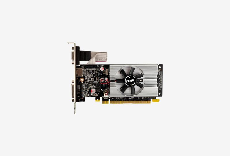 Видеокарта NVIDIA GeForce 210 MSI 1Gb (N210-1GD3/LP)