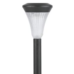 Светильник уличный ЭРА SL-PL31 на солнечной батарее садовый черный 31 см