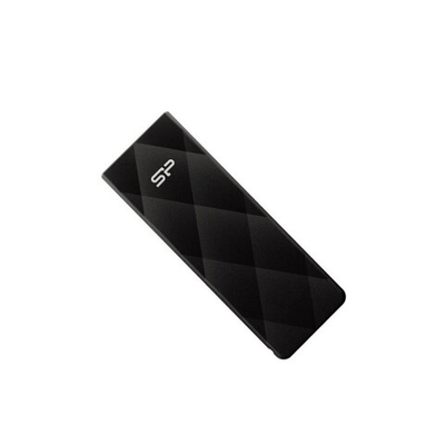 Флеш накопитель 8Gb Silicon Power Blaze B20, USB 3.2, Черный