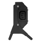 Конвектор электрический плинтусный ATRIC-300, 230 В, 300 Вт, ТЭН, черный Denzel