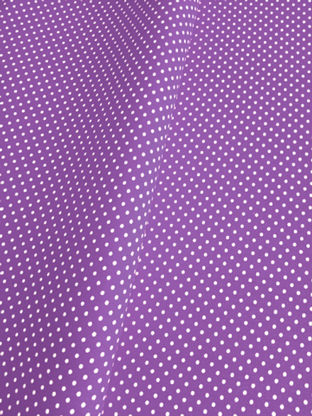 Ткань бязь плательная, рис. "Горох 2 мм", ширина 150 см, арт. 117