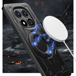 Чехол Magneto Case с кольцом для Xiaomi Redmi Note 14 Pro+