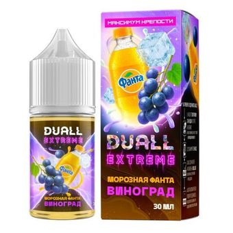 Жидкость DUALL Extreme Salt 2% EXTRA HARD 30 ml - Морозная Фанта Виноград
