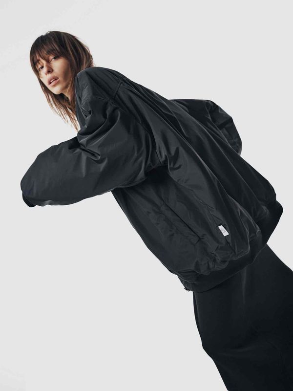 Бомбер Basic черный - фото 4