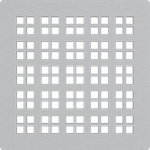 Решетка для сливных трапов AlcaPlast MPV015 102?102 мм, нержавеющая сталь