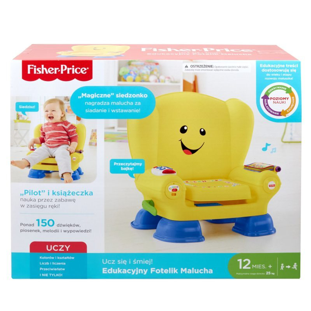 Fisher-Price - Обучающее автокресло для малышей PL версии CDF63 / артикул   CDF63  / GTIN 887961039870