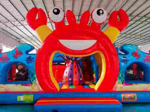 Коммерческий надувной батут «Крабиссимо» 11*9*7 м