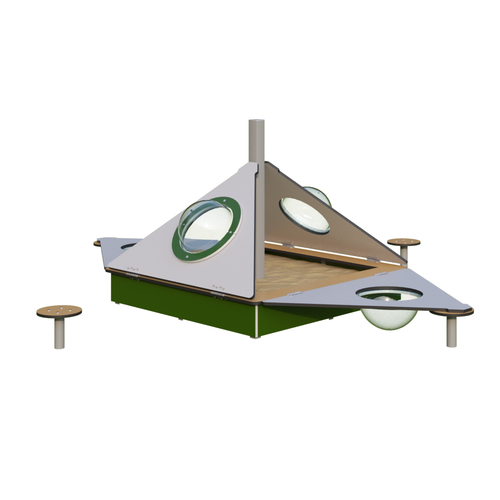 Песочница с крышкой "Люк" Romana 057.38.10