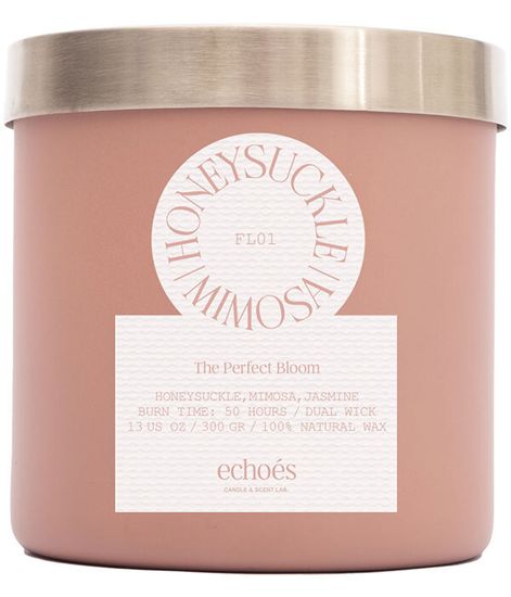 Honeysuckle & Mimosa, свеча Perfect Bloom collection, Echoes