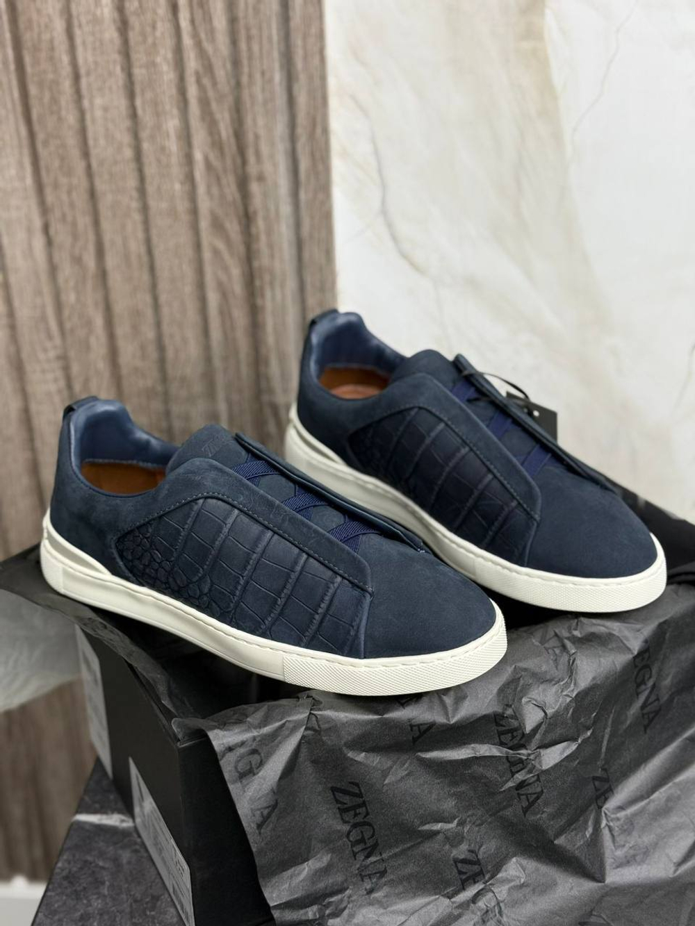 Кеды Zegna