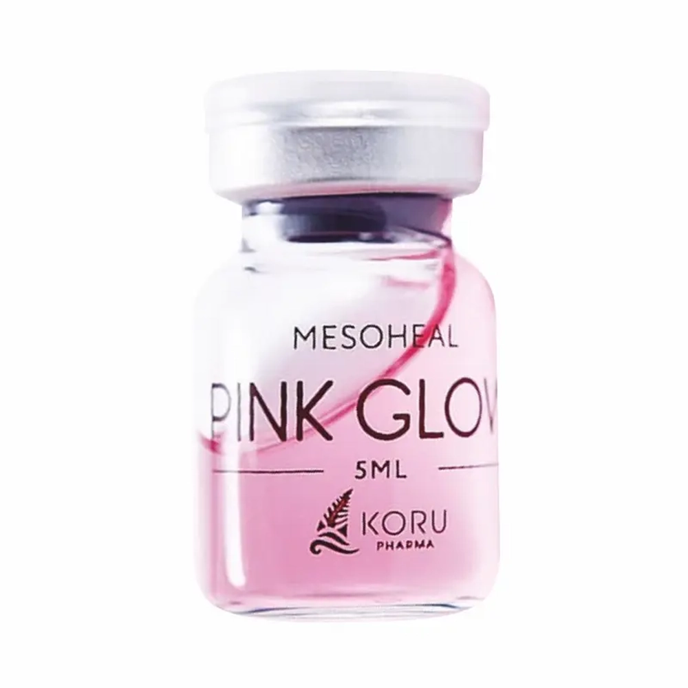 Pink Glow Mesoheal | Отбеливающий коктейль с пептидами и глутатионом