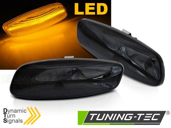 SIDE DIRECTION IN THE MIRROR SMOKE LED SEQ fits PEUGEOT 207 308 3008 5008 CITROEN C3 C4 C5