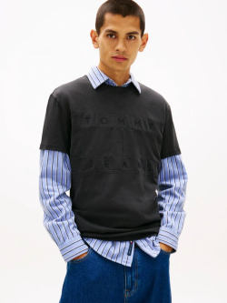 Футболка мужская TOMMY JEANS TJM REG TONAL FLAG S