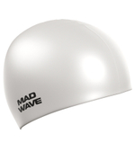 Шапочка для плавания силиконовая Mad Wave Intensive Big