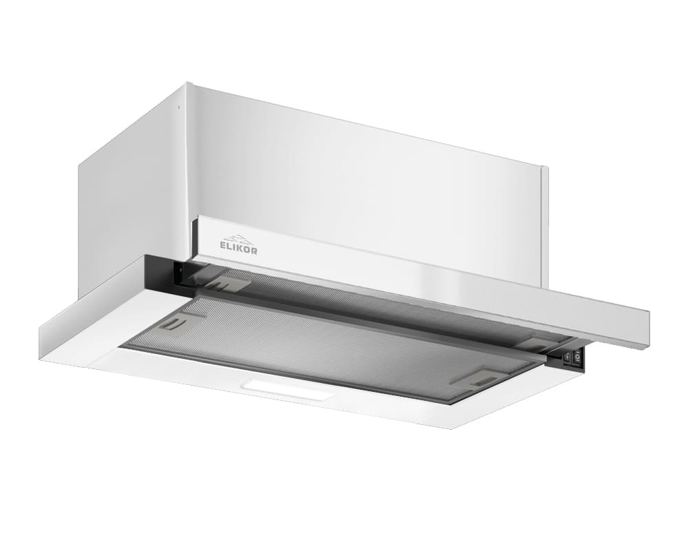 Elikor Slide Glass 50П-1000 белый/белый