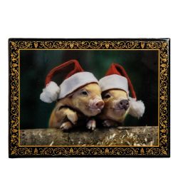 ШК-11/13-A Шкатулка в технике декупаж (8х10х4)