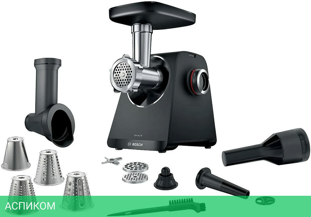 Мясорубка Bosch MFWS440B черный