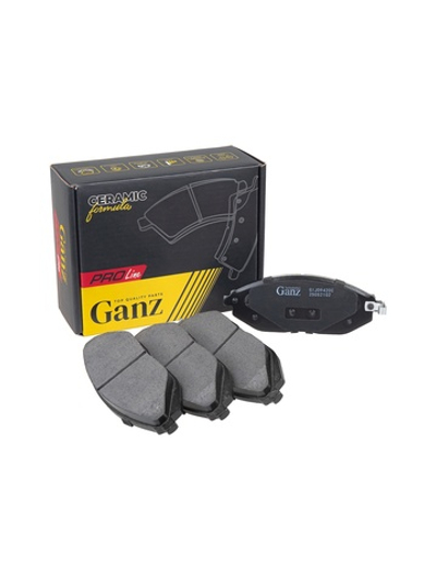 Колодки передние PRO-Line Ceramic CHEVROLET Spark 10- GANZ GIJ09420C