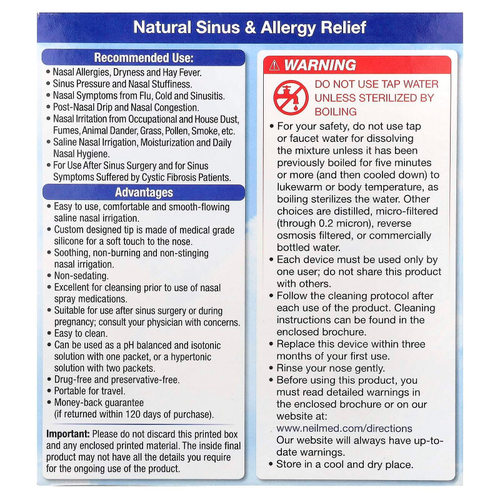 Squip, NeilMed® Squeezie®, натуральное средство для облегчения состояния заложенности носа, 1 набор