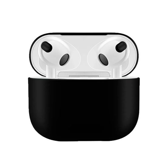 Чехол силиконовый для AirPods 3 Черный
