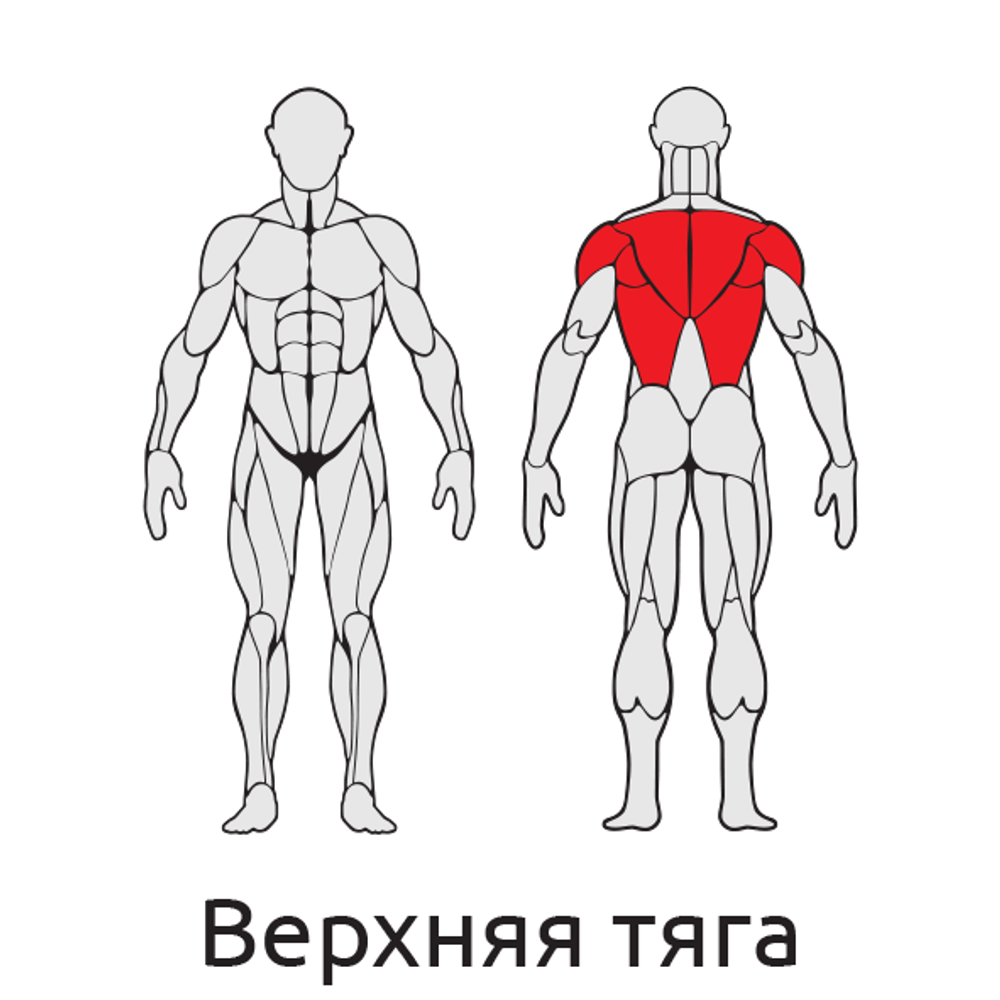 Верхняя тяга с изменяемой нагрузкой c датчиком