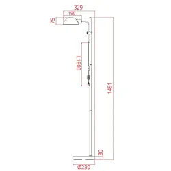 Торшер Arte Lamp