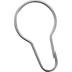 Кольца для крепления душевой шторы нерж. сталь NOFER 09043.B глянцевый