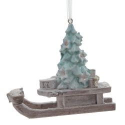 GAEM Изделие декоративное подвесное "Сани", L7,5 W3 H6,5 см