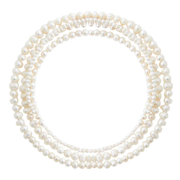 Чокер из барочного жемчуга