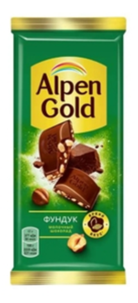 Альпен Гольд ФУНДУК 85г