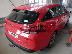 Фаркоп оцинкованный Galia H100C для Hyundai i30 универсал 2017-, Kia Ceed универсал 2017-(паспорт и сертификат в комплекте)(без электрики)